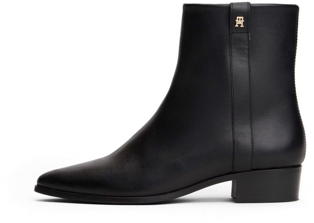 TOMMY HILFIGER Členkové čižmy  čierna