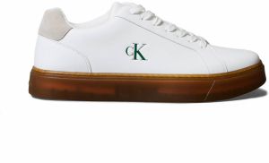 Calvin Klein Jeans Nízke tenisky 'CLASSIC'  sivá / biela