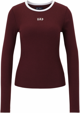 Gap Tall Tričko  burgundská / biela