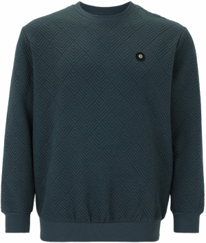 Jack & Jones Plus Mikina  tmavomodrá