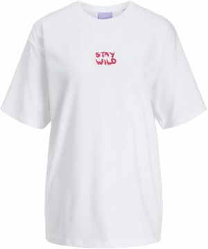 JJXX Tričko 'JXMILLOW'  ružová / biela