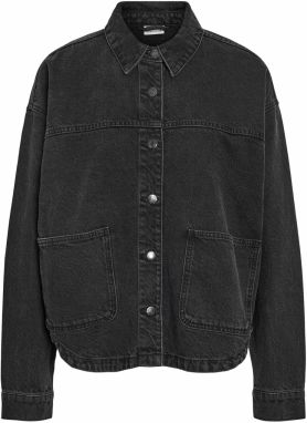 Noisy may Prechodná bunda 'NMKETTIE'  čierny denim