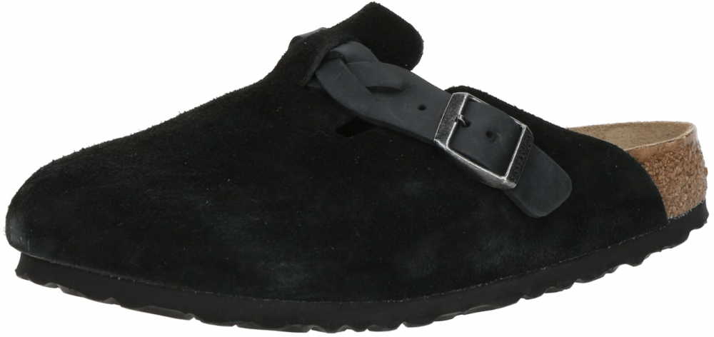 BIRKENSTOCK Dreváky 'Boston Braided'  čierna