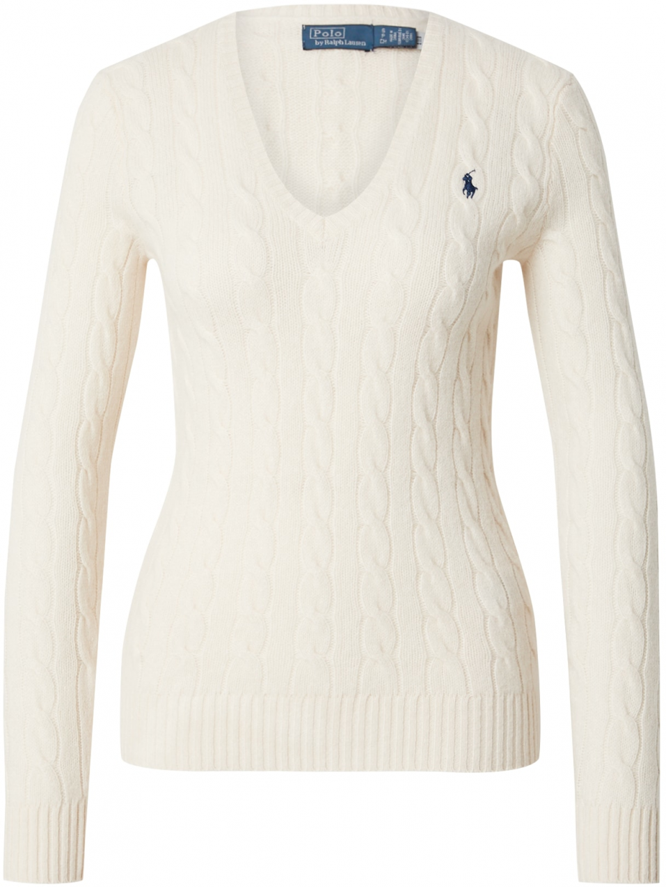 Polo Ralph Lauren Sveter  krémová / námornícka modrá