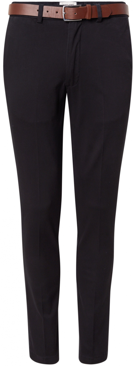 JACK & JONES Chino nohavice 'JPSTMARCO FRANCO'  čierna