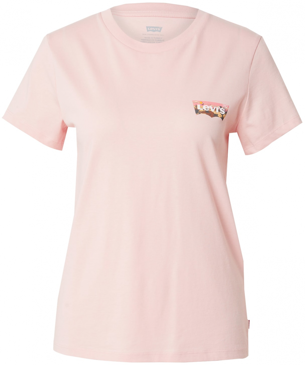 LEVI'S ® Tričko 'THE PERFECT'  svetlobéžová / koňaková / rosé / biela