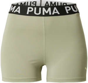 PUMA Športové nohavice 'Strong 3'  pastelovo zelená / čierna / biela