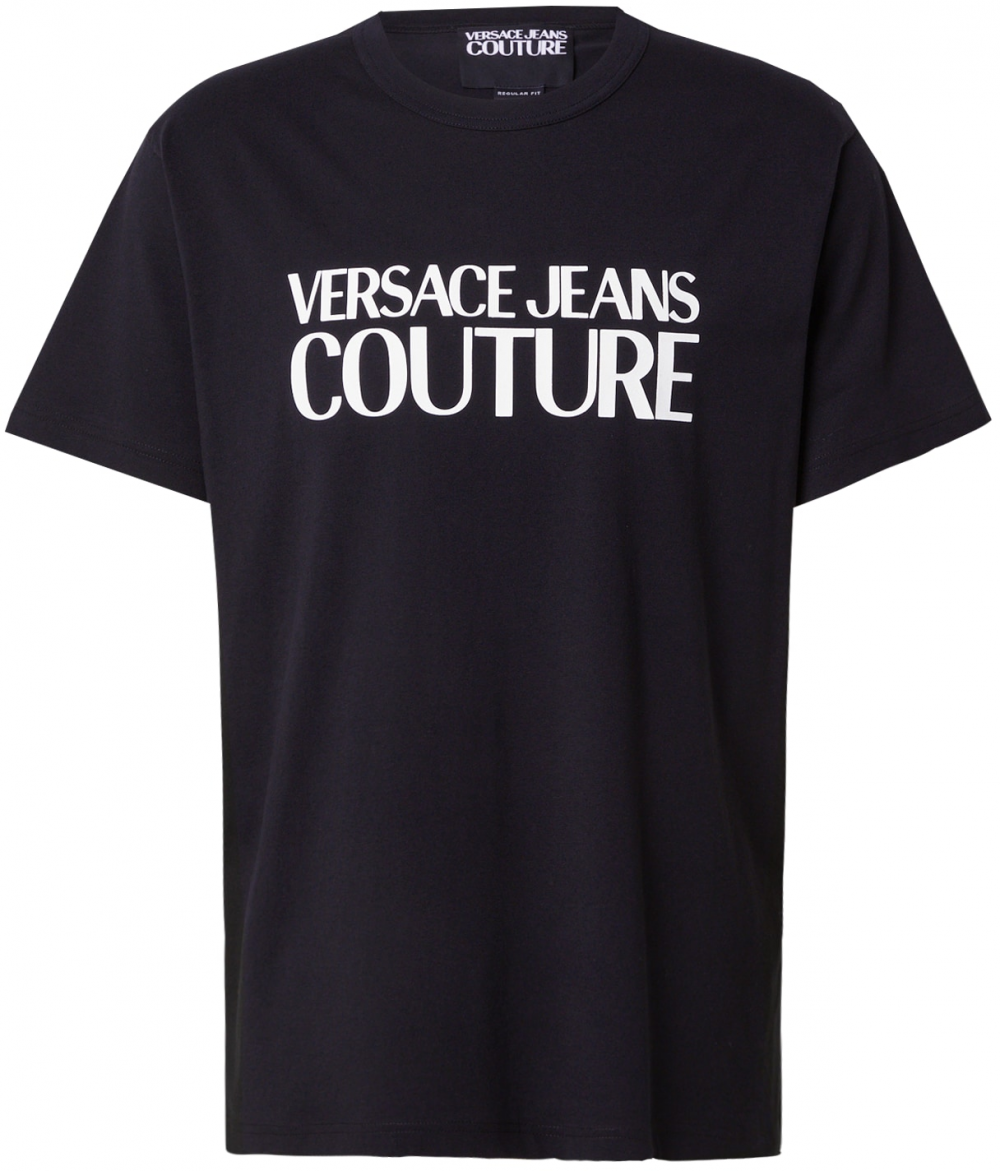 Versace Jeans Couture Tričko  čierna / biela
