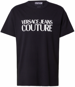 Versace Jeans Couture Tričko  čierna / biela
