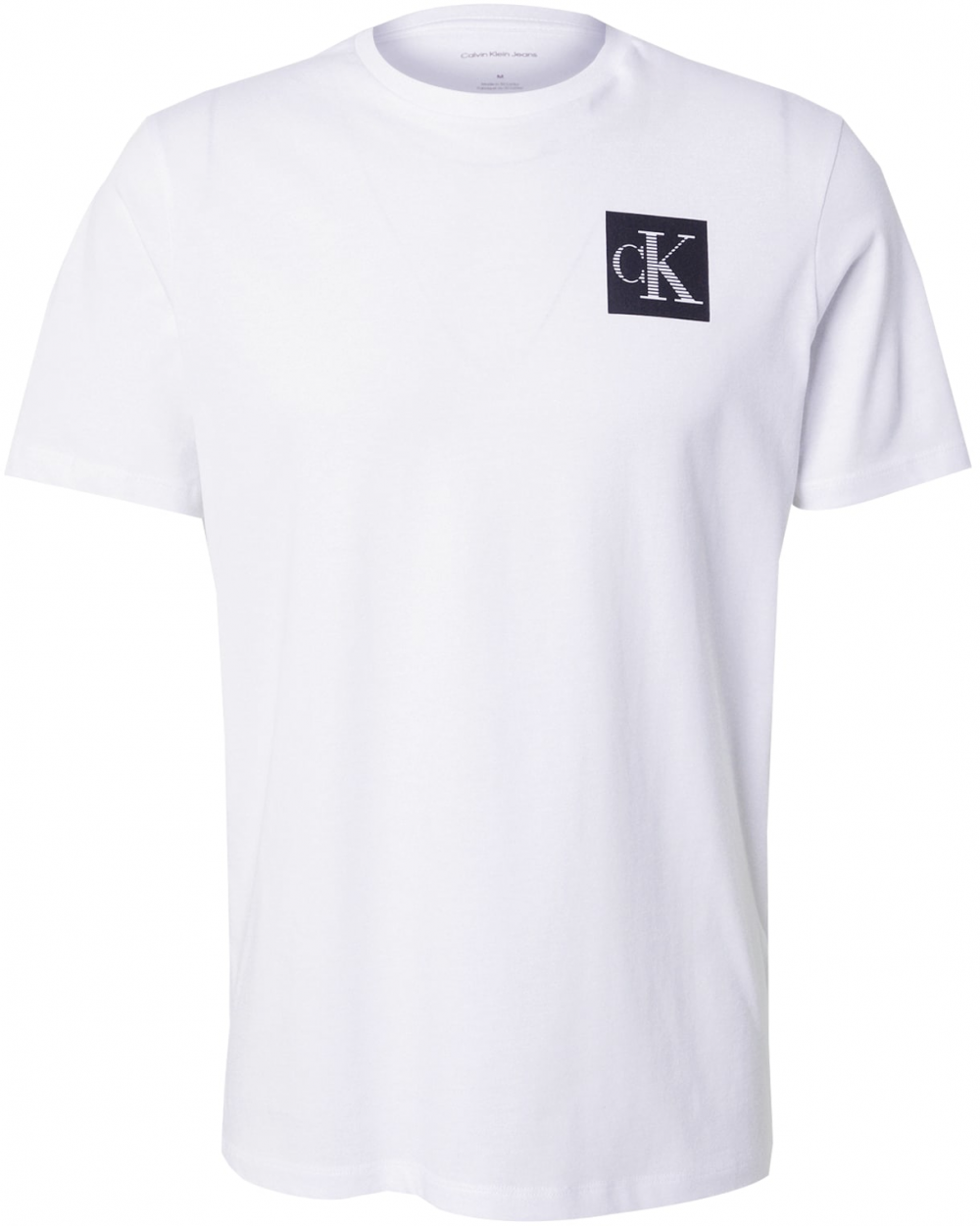 Calvin Klein Jeans Tričko  čierna / biela