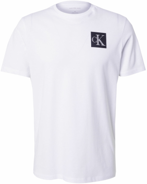 Calvin Klein Jeans Tričko  čierna / biela