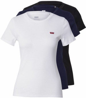 LEVI'S ® Tričko 'ESSENTIAL'  modrá / čierna / biela