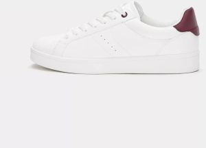 Pull&Bear Nízke tenisky  čokoládová / biela
