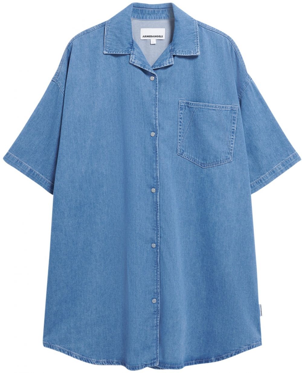 ARMEDANGELS Košeľové šaty 'TAMIKAA'  modrá denim