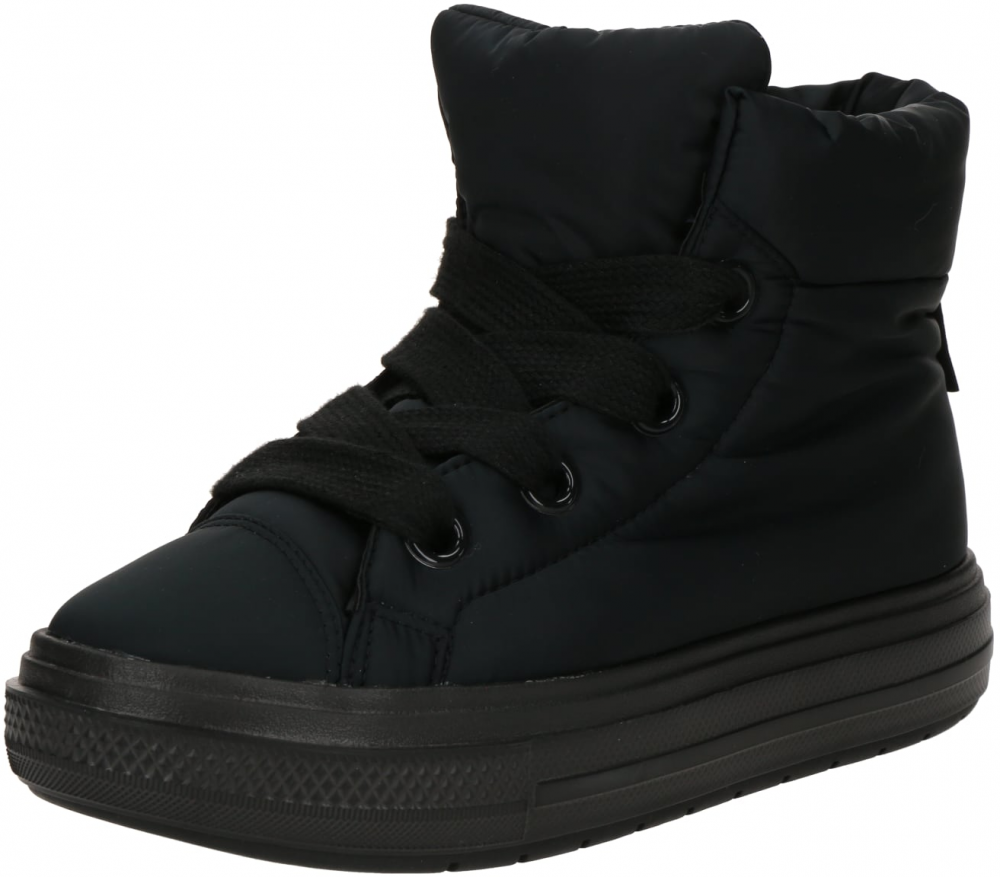 CONVERSE Šnurovacie čižmy  čierna