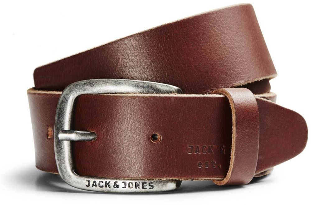 JACK & JONES Opasky 'JJIPaul'  hnedá / strieborná