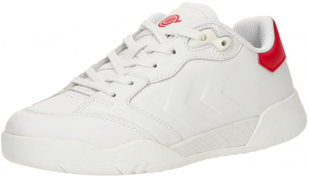 Hummel Nízke tenisky  jasne červená / biela