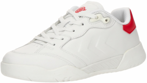 Hummel Nízke tenisky  jasne červená / biela