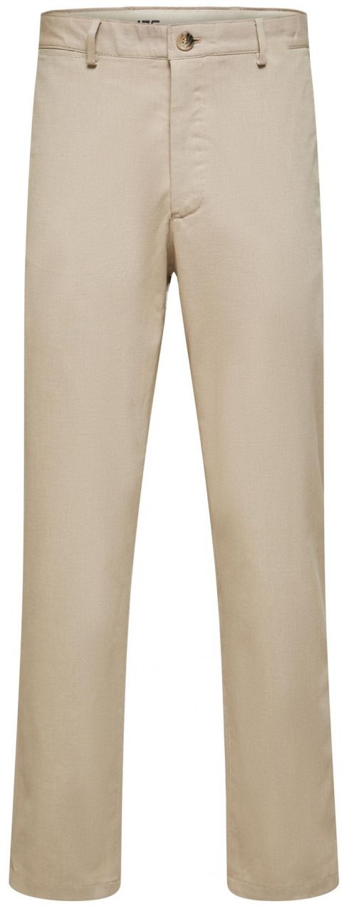 SELECTED Chino nohavice 'James'  tmelová