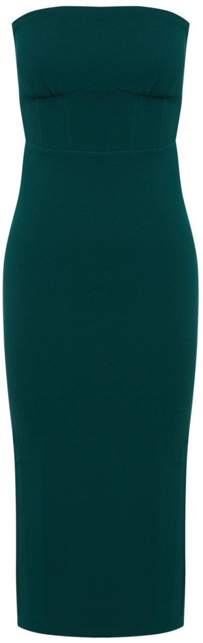 BWLDR Kokteilové šaty 'BARDWELL DRESS X Kristina'  smaragdová