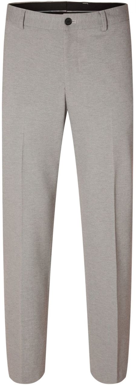 SELECTED Chino nohavice 'Delon'  sivá melírovaná