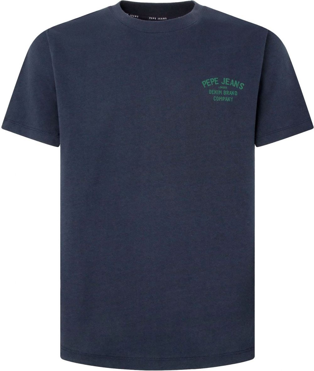 Pepe Jeans Tričko 'Cave'  námornícka modrá / zelená