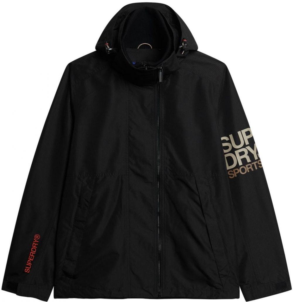 Superdry Prechodná bunda 'Yachter'  béžová / homárová / čierna