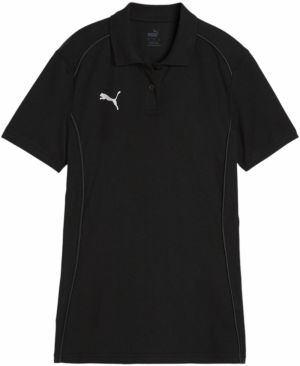 PUMA Funkčné tričko 'TeamFinal'  čierna / biela