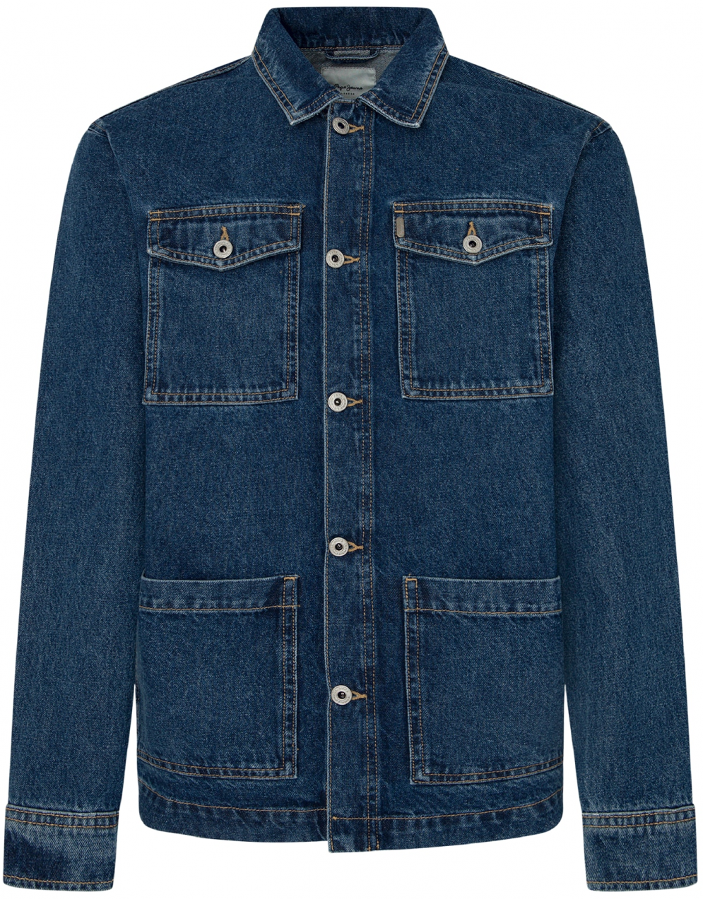 Pepe Jeans Prechodná bunda  modrá denim