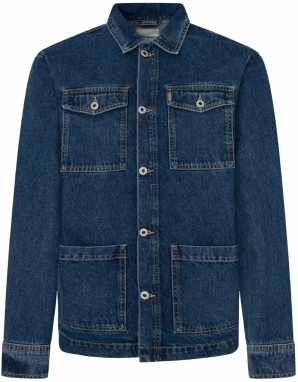Pepe Jeans Prechodná bunda  modrá denim