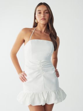 BWLDR Šaty 'LAIA MINI DRESS'  biela