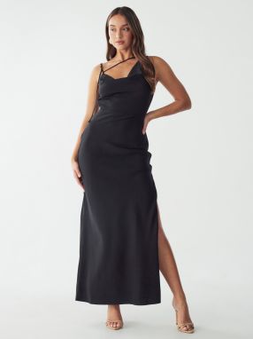 BWLDR Šaty 'MARSEI MAXI DRESS'  čierna