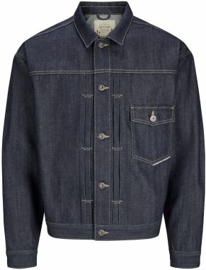 JACK & JONES Prechodná bunda 'JJIBRENT'  námornícka modrá