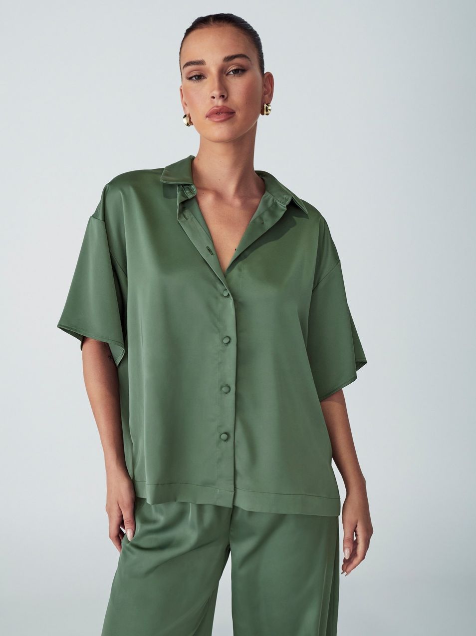 Willa Blúzka 'DIANA SHIRT'  zelená
