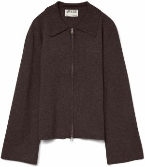 VERO MODA Kardigán 'VMHanna'  hnedá melírovaná