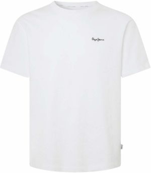 Pepe Jeans Tričko 'Contrast Connor'  čierna / biela