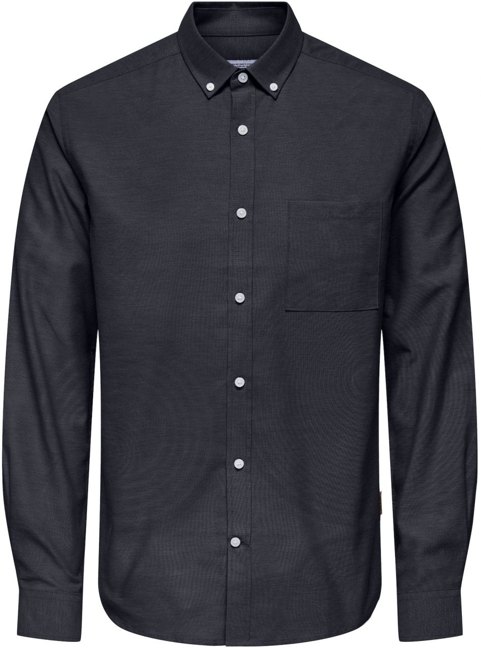 Only & Sons Košeľa 'ONSAlvares'  námornícka modrá