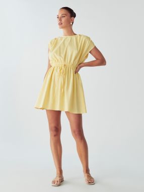 Willa Šaty 'CHAR TUCKED DRESS'  žltá