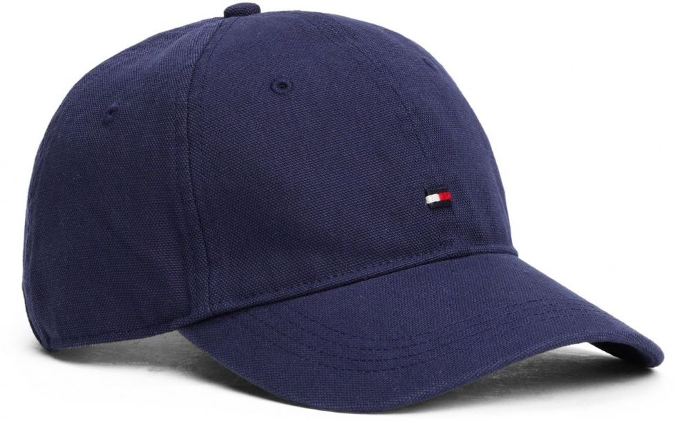 TOMMY HILFIGER Čiapka  námornícka modrá / krvavo červená / biela