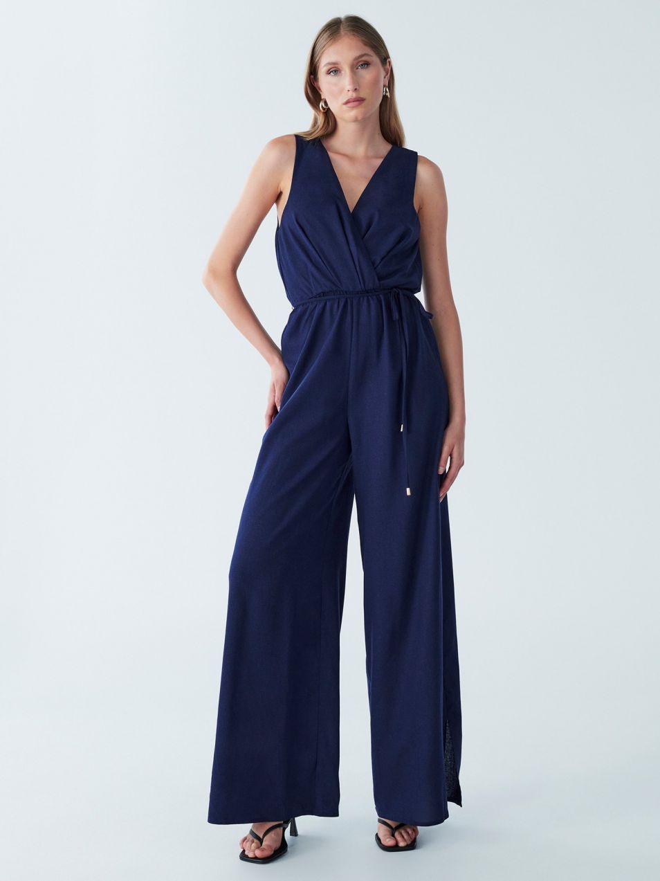 BWLDR Overal 'SPARKLE JUMPSUIT'  námornícka modrá