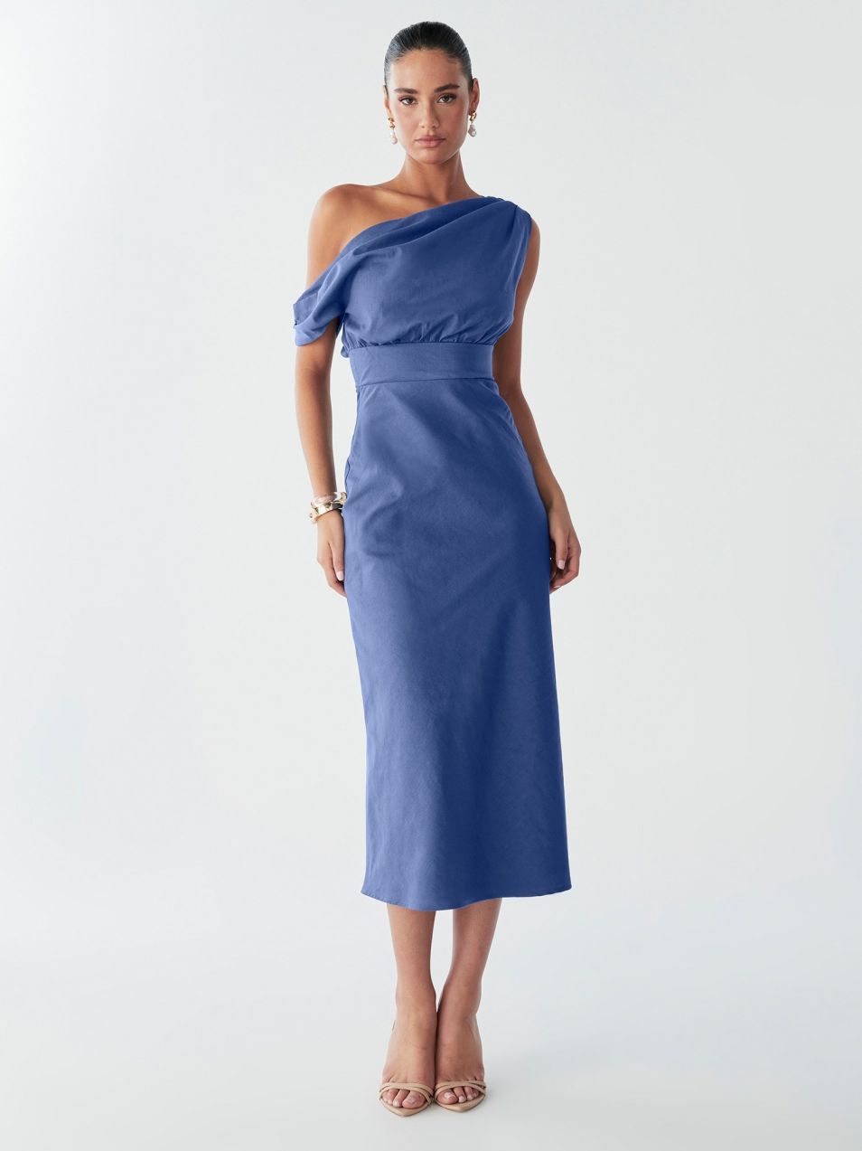 BWLDR Šaty 'SONOA MAXI DRESS'  kobaltovomodrá