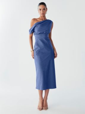 BWLDR Šaty 'SONOA MAXI DRESS'  kobaltovomodrá