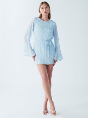 BWLDR Šaty 'ASHLEIGH DRESS'  svetlomodrá