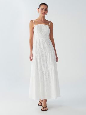 BWLDR Šaty 'ARNA DRESS'  biela