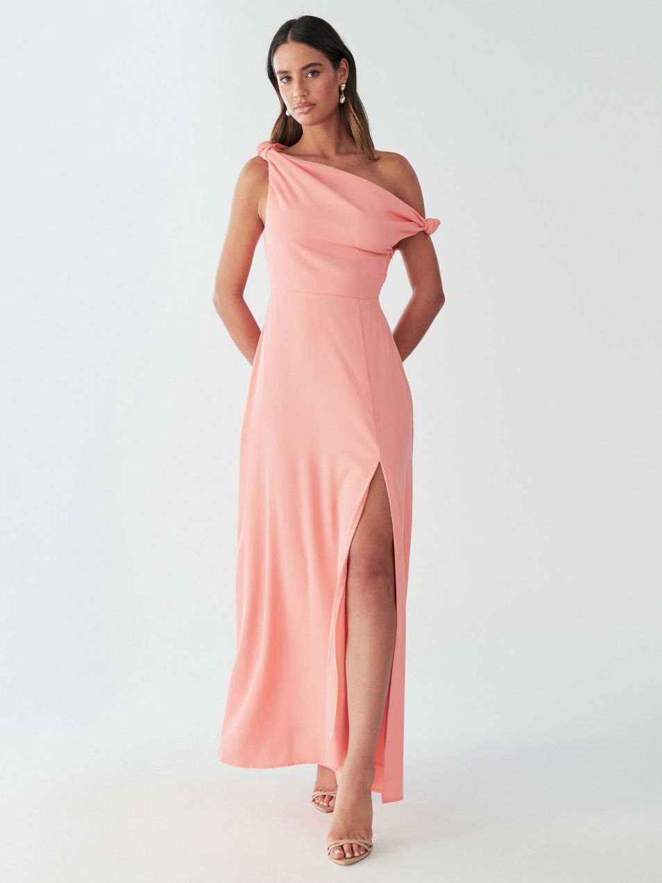 BWLDR Večerné šaty 'DELILAH MAXI DRESS'  ružová
