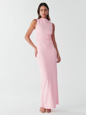 BWLDR Šaty 'LANA MAXI DRESS'  ružová