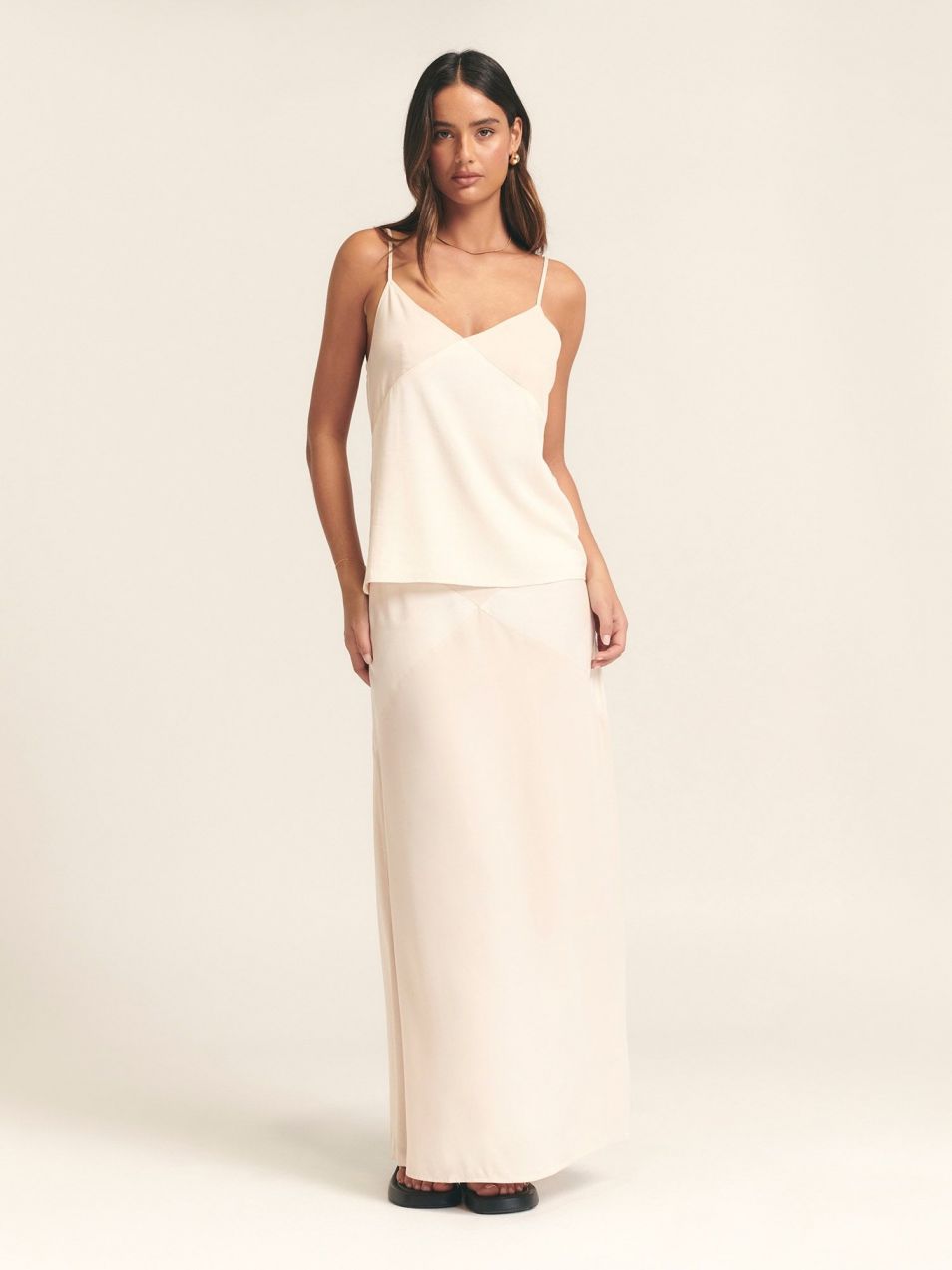 St MRLO Sukňa 'SHADOW MAXI SKIRT'  telová