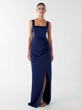 Willa Šaty 'DETROIT MAXI DRESS'  námornícka modrá
