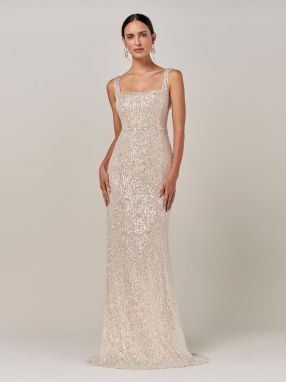BWLDR Šaty 'HOZIER GOWN'  šampanské
