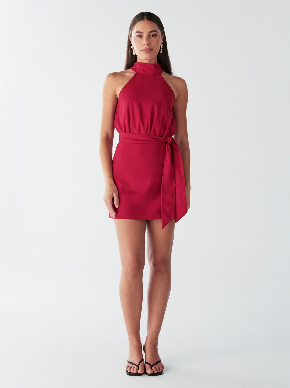 BWLDR Šaty 'LEISHA DRESS'  červená